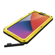 For iPhone 14 Plus RedPepper Wolf 360 Full Body Rugged Life Water-resistant Phone Case(Yellow)
