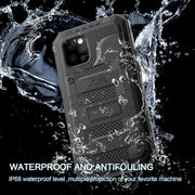 For iPhone 14 Plus RedPepper Wolf 360 Full Body Rugged Life Water-resistant Phone Case(Red)