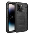 For iPhone 14 Pro RedPepper Wolf 360 Full Body Rugged Life Waterproof Phone Case(Black) - iPhone 14 Pro Cases by RedPepper | Online Shopping South Africa | PMc TechLife | Buy Now Pay Later Mobicred