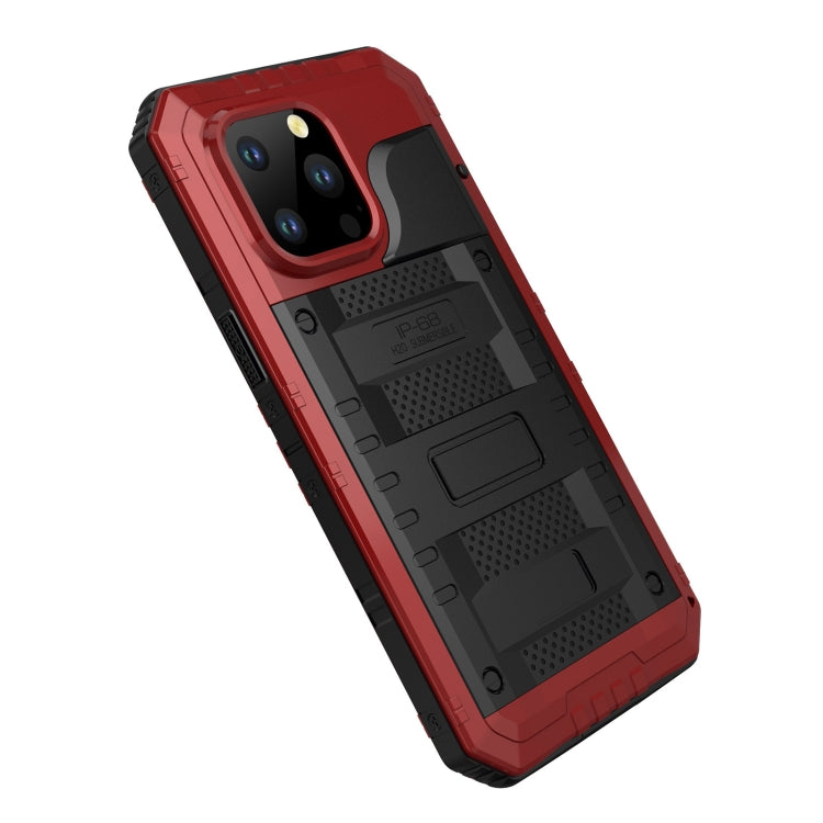 For iPhone 14 Pro RedPepper Wolf 360 Full Body Rugged Life Water-resistant Phone Case(Red)