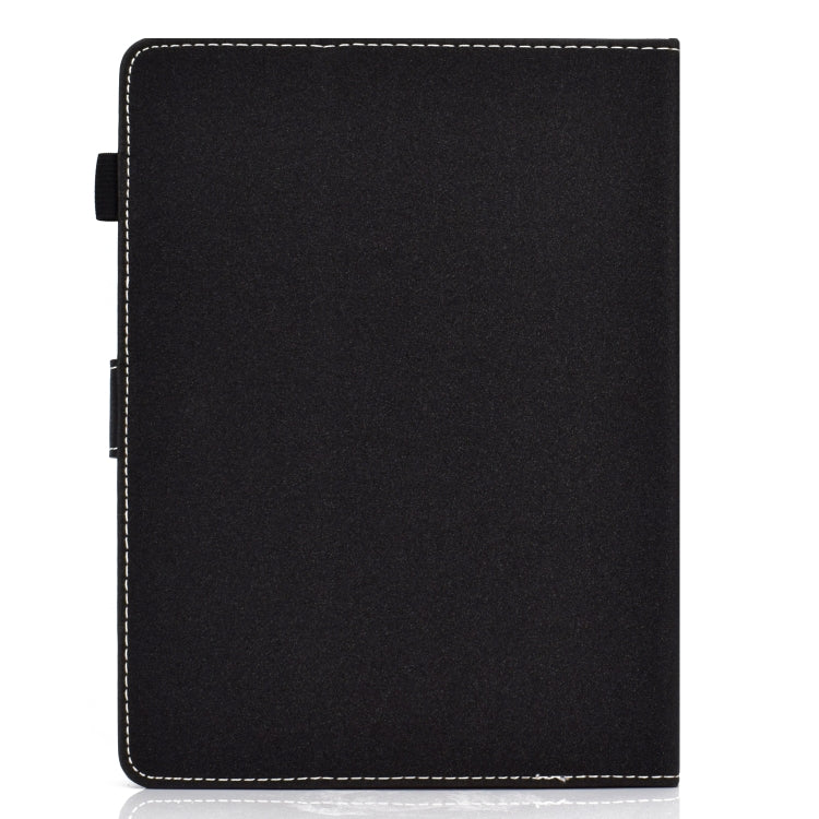 For 10 inch Solid Color Tablet PC Universal Magnetic Horizontal Flip Leather Case with Card Slots & Holder(Black) - 10 - 11 inch by PMC TechLife | Online Shopping South Africa | PMC TechLife | Buy Now Pay Later Mobicred