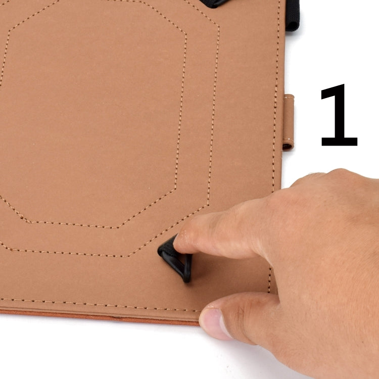 For 10 inch Solid Color Tablet PC Universal Magnetic Horizontal Flip Leather Case with Card Slots & Holder(Black) - 10 - 11 inch by PMC TechLife | Online Shopping South Africa | PMC TechLife | Buy Now Pay Later Mobicred