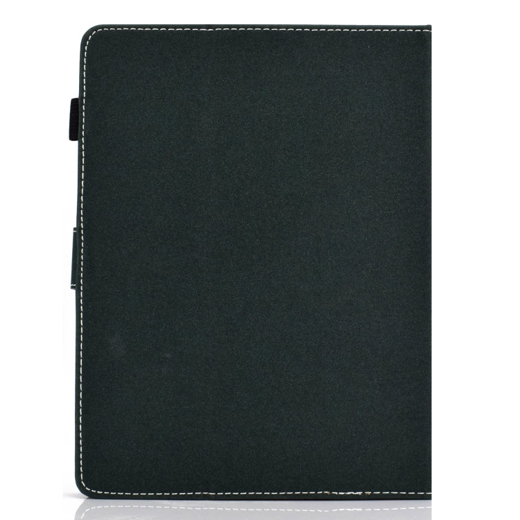 For 10 inch Solid Color Tablet PC Universal Magnetic Horizontal Flip Leather Case with Card Slots & Holder(Green) - 10 - 11 inch by PMC TechLife | Online Shopping South Africa | PMC TechLife | Buy Now Pay Later Mobicred