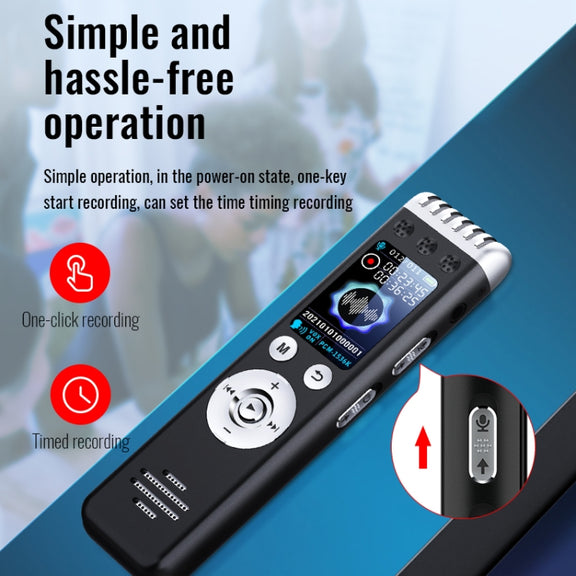 JNN Q88 Multifunctional HD Noise Reduction Mini MP3 Recorder, Capacity:8GB