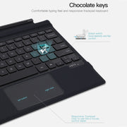 For Microsoft Surface Pro 8 / 9 / X Magnetic Bluetooth Keyboard Leather Case