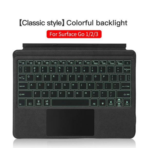 For Microsoft Surface Go1 / 2 / 3 Magnetic Bluetooth Keyboard with backlight