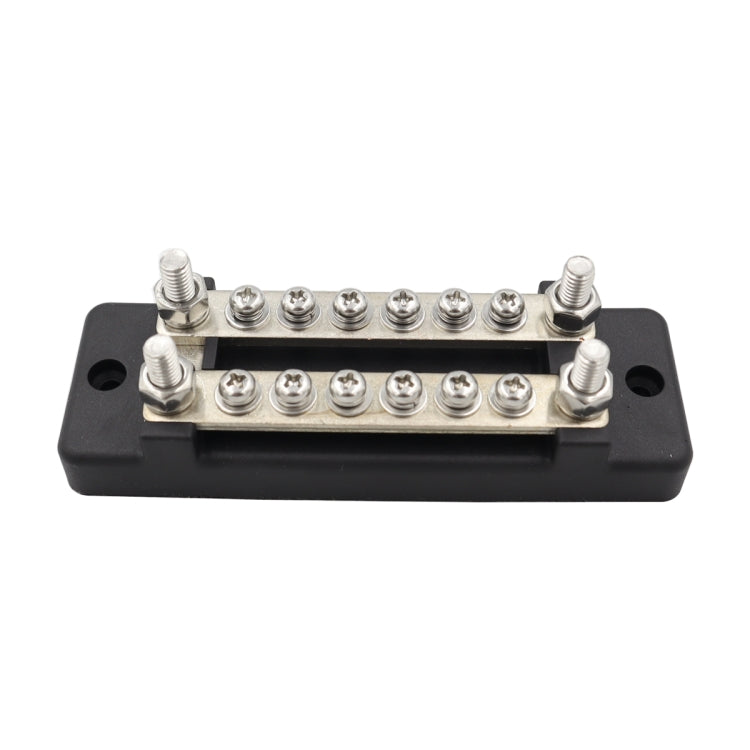 CP-3023-01 150A 12-48V RV Yacht Double-row 6-way Busbar(Black) - free shipping - PMC TechLife - Order now!
