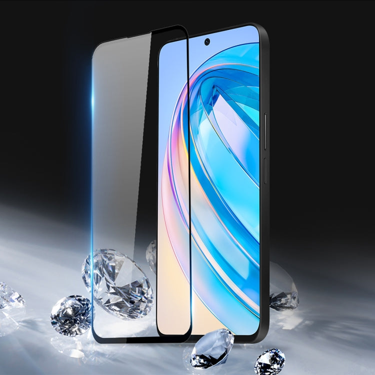 For Honor X8a 10pcs DUX DUCIS 0.33mm 9H Medium Alumina Tempered Glass Film