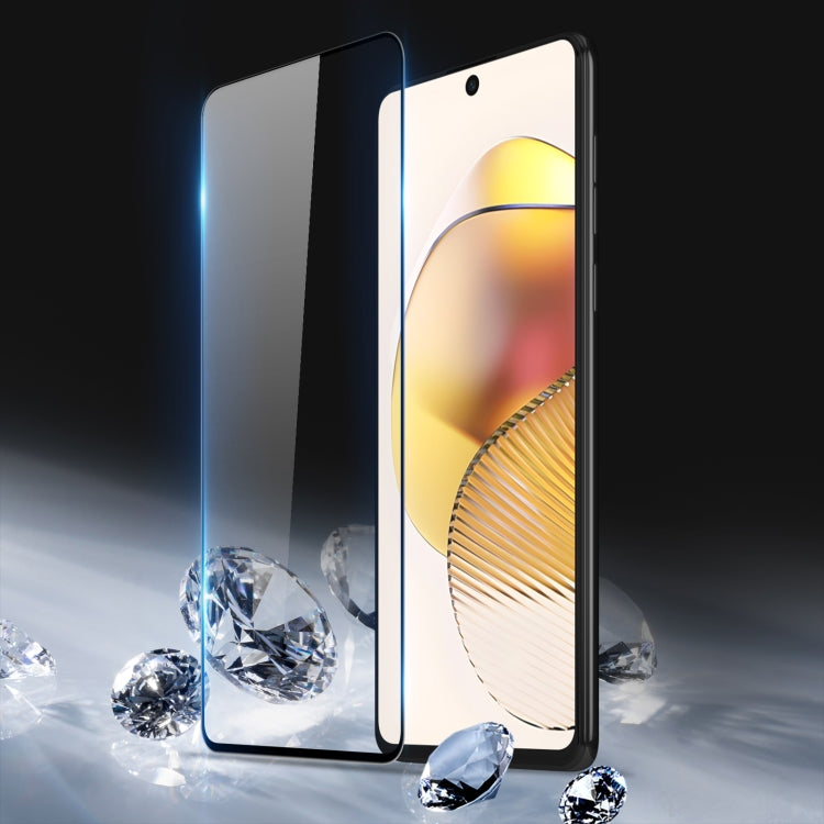 For Motorola Moto G73 10pcs DUX DUCIS 0.33mm 9H Medium Alumina Tempered Glass Film