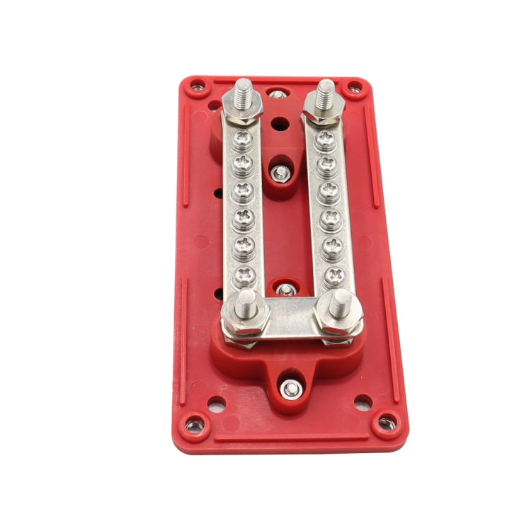 CP-3087-02 100A 48V 12-way M6 Terminal Busbar(Red) - Booster Cable & Clip by PMC TechLife | Online Shopping South Africa | PMC TechLife | Buy Now Pay Later Mobicred