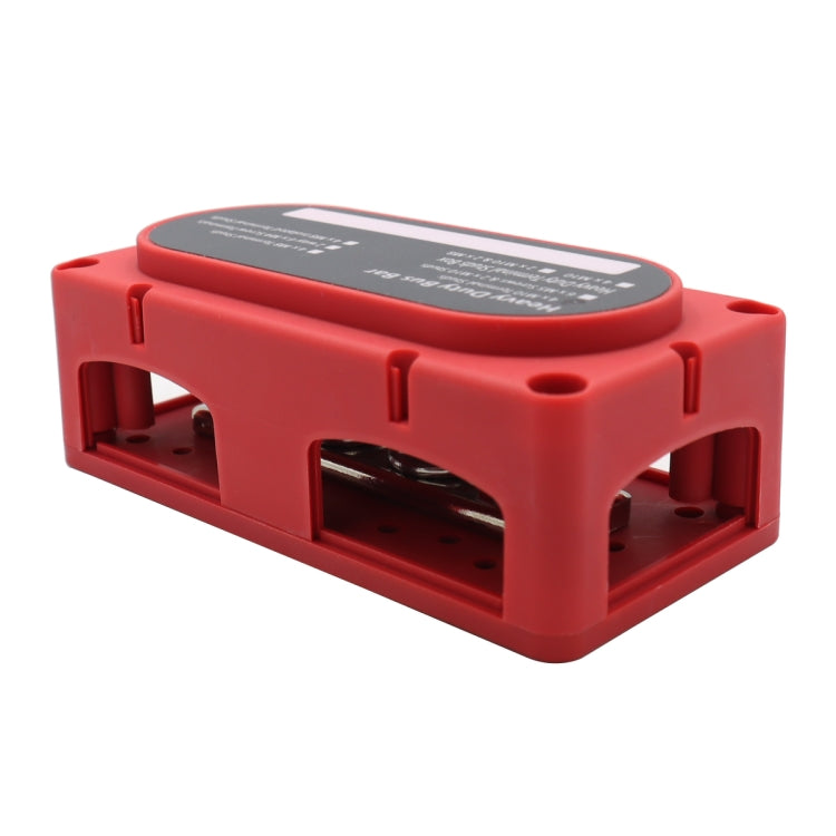 CP-3088-02 300A 48V 4-way M10 Terminal Busbar(Red) - Booster Cable & Clip by PMC TechLife | Online Shopping South Africa | PMC TechLife | Buy Now Pay Later Mobicred