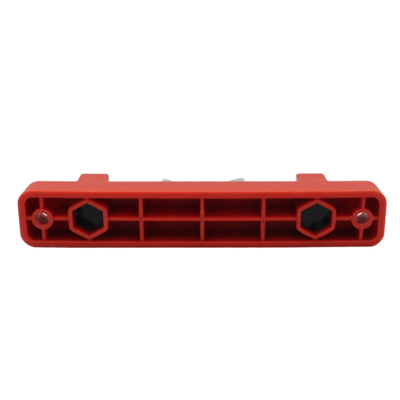 CP-3116-01 150A 12-48V RV Yacht Single-row 2-way Busbar(Red)