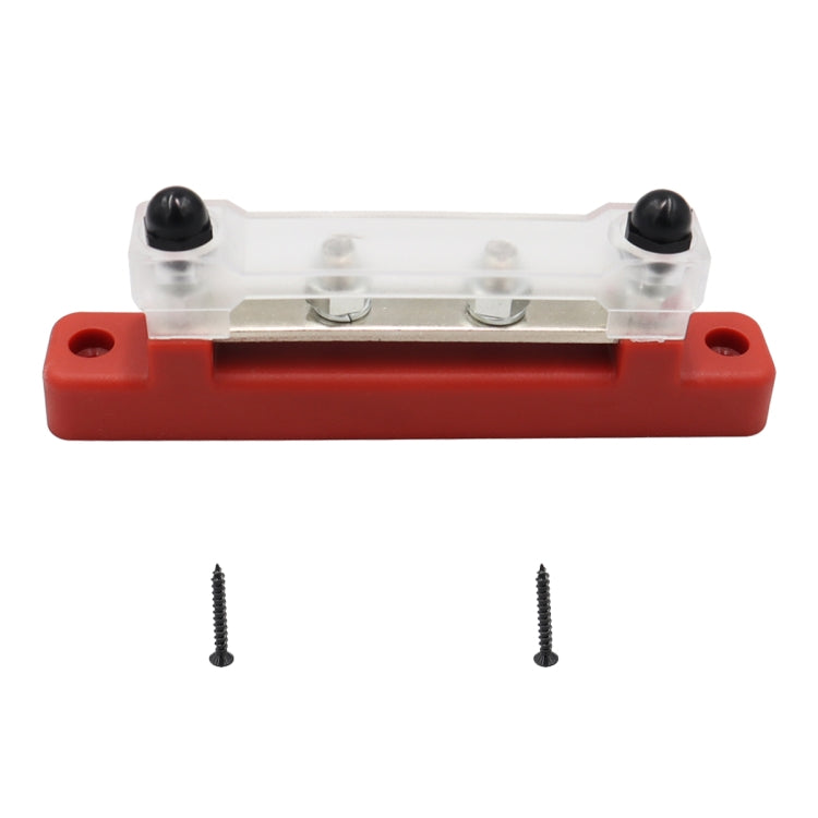CP-3116-01 150A 12-48V RV Yacht Single-row 2-way Busbar(Red) - Booster Cable & Clip by PMC TechLife | Online Shopping South Africa | PMC TechLife | Buy Now Pay Later Mobicred