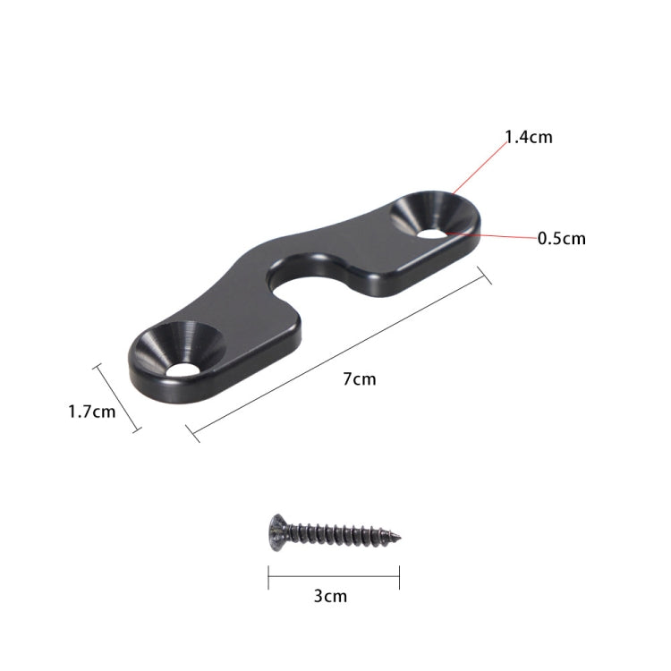 For Jeep Wrangler JK / JL / JT 2018 Car Sun Visor Clip Mount - Sunglasses & Glasses Clips by PMC TechLife | Online Shopping South Africa | PMC TechLife | Buy Now Pay Later Mobicred
