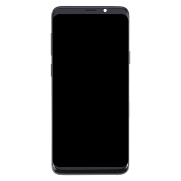 TFT LCD Screen for Samsung Galaxy S9+ SM-G965 Digitizer Full Assembly with Frame(Black)