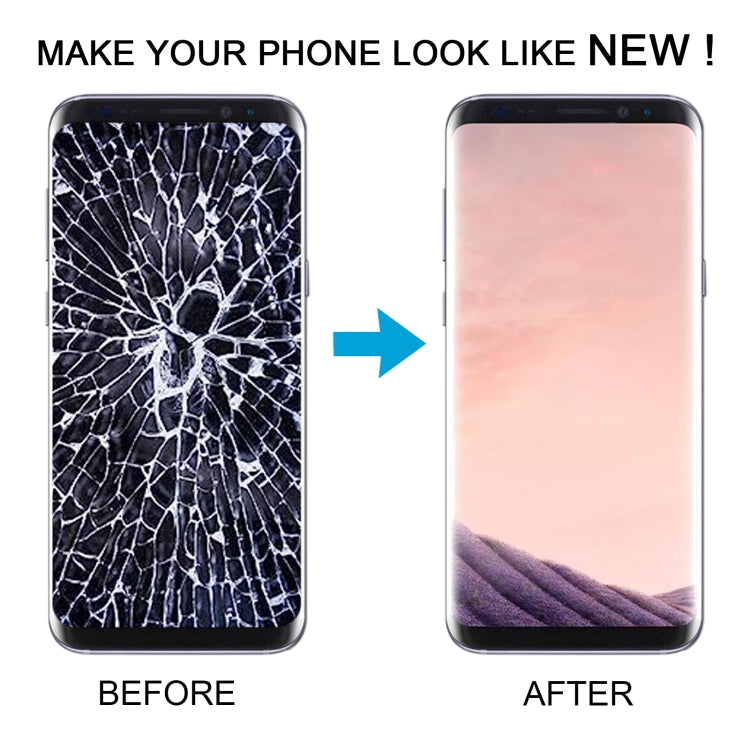 TFT LCD Screen for Samsung Galaxy S8+ SM-G955 Digitizer Full Assembly with Frame(Black) - free shipping - PMC Jewellery - Order now!
