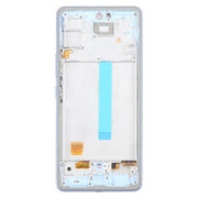 For Samsung Galaxy A53 5G SM-A536 6.48 inch OLED LCD Screen Digitizer Full Assembly with Frame (Blue)