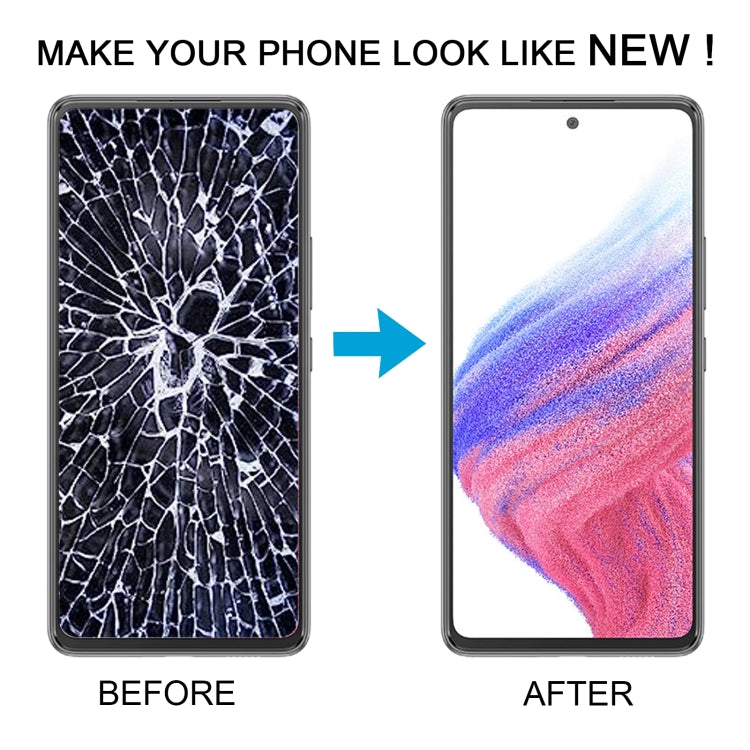 For Samsung Galaxy A53 5G SM-A536 6.48 inch OLED LCD Screen Digitizer Full Assembly with Frame (Blue) - free shipping - PMc TechLife - Order now!