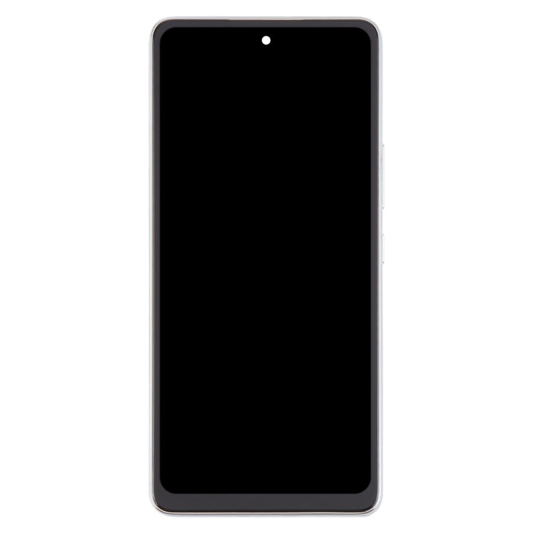 For Samsung Galaxy A53 5G SM-A536 6.48 inch OLED LCD Screen Digitizer Full Assembly with Frame (White)