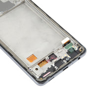 6.36 inch OLED LCD Screen for Samsung Galaxy A72 SM-A725 6.33 inch Digitizer Full Assembly with Frame(Black)