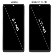 For Samsung Galaxy A32 4G SM-A325 OLED LCD Screen Digitizer Full Assembly with Frame