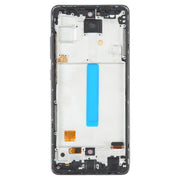 For Samsung Galaxy A52s 5G SM-A528 OLED LCD Screen Digitizer Full Assembly with Frame
