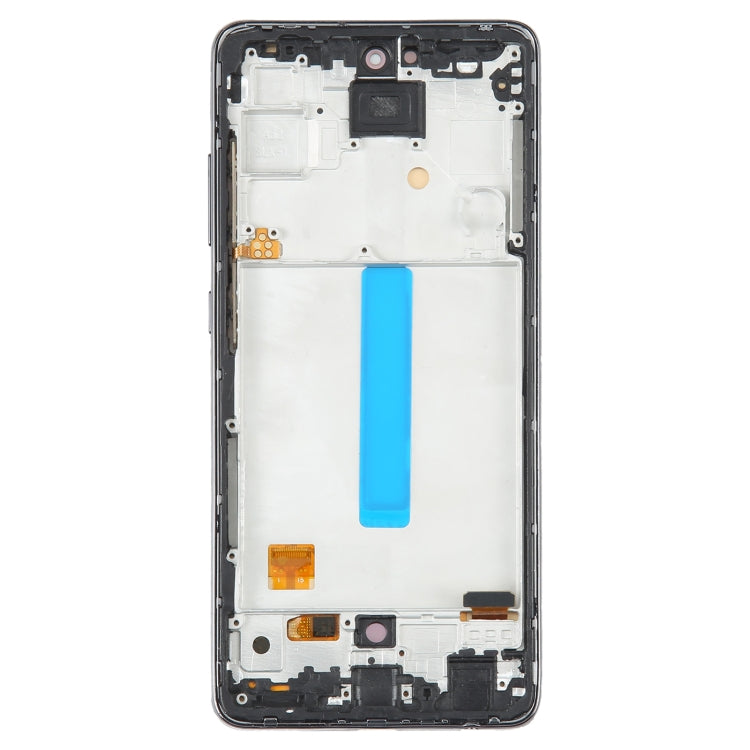 For Samsung Galaxy A52s 5G SM-A528 OLED LCD Screen Digitizer Full Assembly with Frame