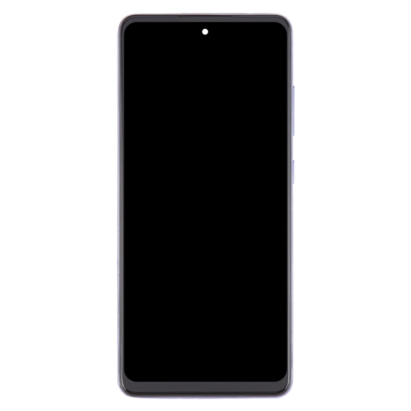 For Samsung Galaxy A52 4G SM-A525 6.43 inch OLED LCD Screen Digitizer Full Assembly with Frame (Purple)