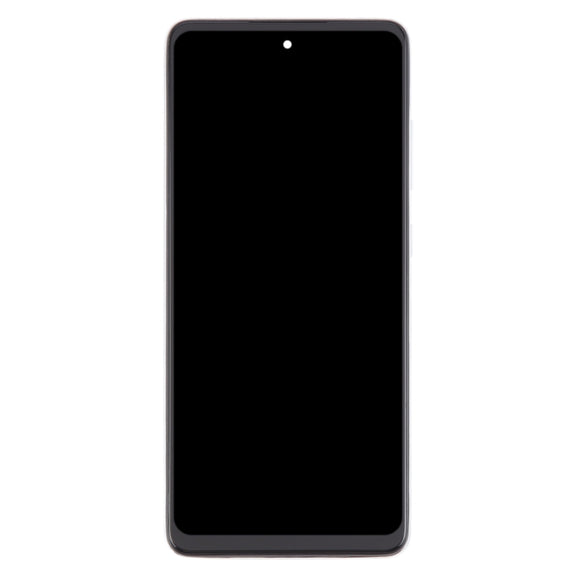 For Samsung Galaxy A52 4G SM-A525 6.43 inch OLED LCD Screen Digitizer Full Assembly with Frame (White)