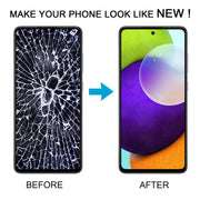 For Samsung Galaxy A52 4G SM-A525 6.43 inch OLED LCD Screen Digitizer Full Assembly with Frame (White)