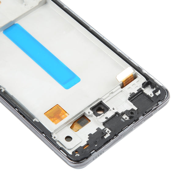 For Samsung Galaxy A52 5G SM-A526 OLED LCD Screen Digitizer Full Assembly with Frame