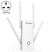 Wavlink AERIAL D4X AX1800Mbps Dual Frequency WiFi Signal Amplifier WiFi6 Extender(UK Plug)
