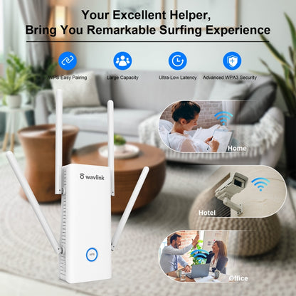 Wavlink AERIAL D4X AX1800Mbps Dual Frequency WiFi Signal Amplifier WiFi6 Extender(AU Plug) - free shipping - PMC Jewellery - Order now!