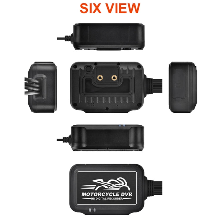 SE3 Dual AHD 1080P Waterproof HD Motorcycle DVR Without Screen, Support TF Card / Cycling Video / Parking Monitoring - free shipping - PMC Jewellery - Order now!