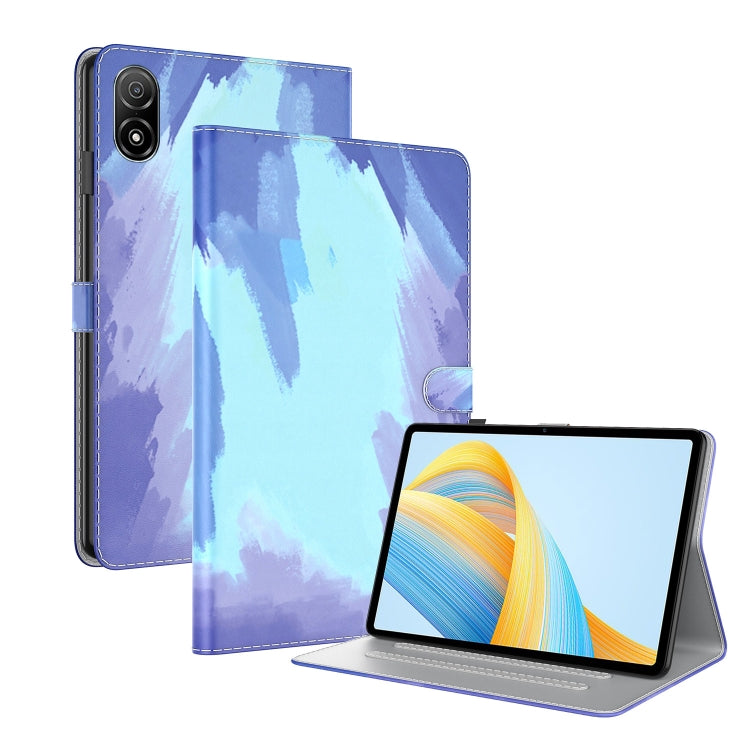 For Honor Pad V8 Pro Watercolor Pattern Flip Leather Tablet Case(Winter Snow) - Lenovo by PMC TechLife | Online Shopping South Africa | PMC TechLife | Buy Now Pay Later Mobicred
