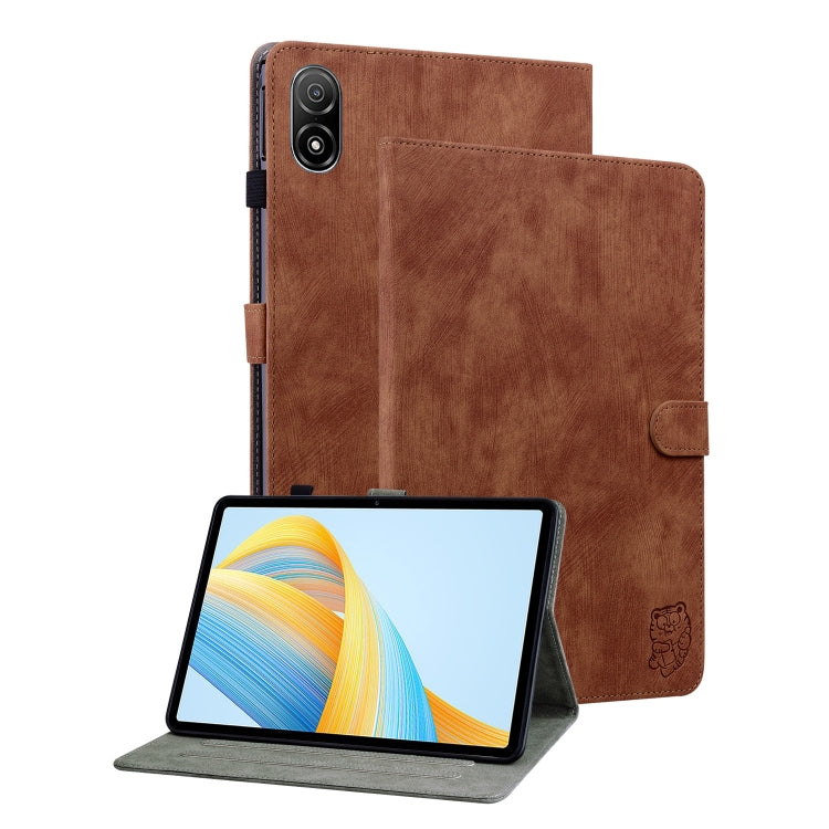 For Honor Pad V8 Pro Tiger Pattern Flip Leather Tablet Case(Brown) - free shipping - PMC TechLife - Order now!