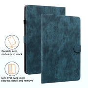 For Honor Pad V8 Pro Tiger Pattern Flip Leather Tablet Case(Dark Blue)
