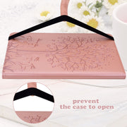 For Lenovo Tab P11 Pro Gen 2 Tree & Deer Pattern Embossed Leather Tablet Case(Pink)