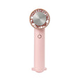 U16 Portable Handheld Cooling Electric Fan(Pink) - Electric Fans by PMC TechLife | Online Shopping South Africa | PMC TechLife | Buy Now Pay Later Mobicred