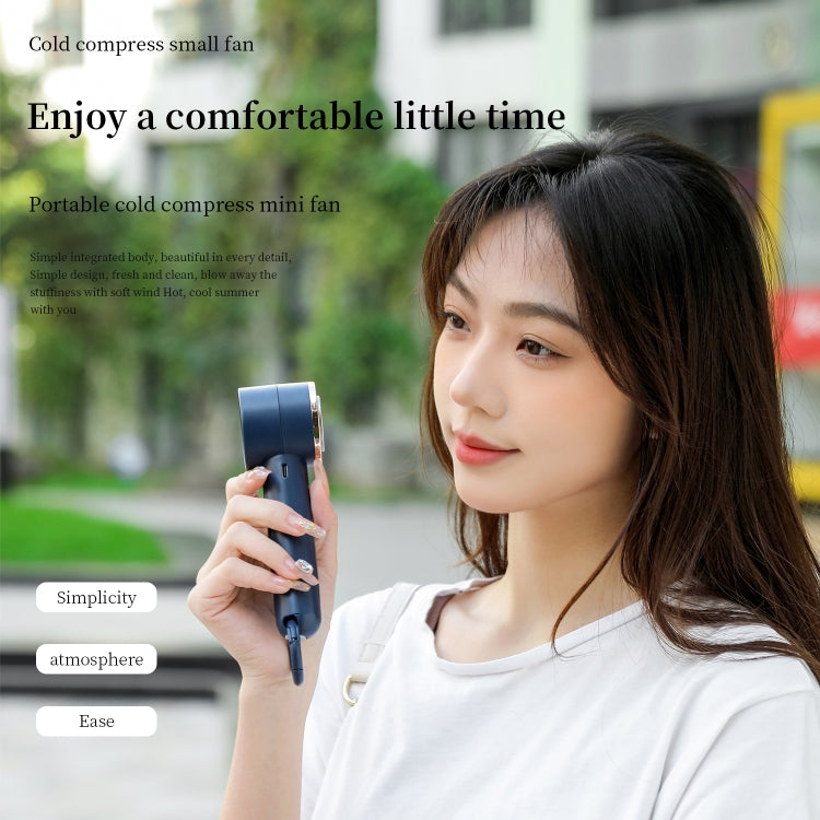 U16 Portable Handheld Cooling Electric Fan(White) - Electric Fans by PMC TechLife | Online Shopping South Africa | PMC TechLife | Buy Now Pay Later Mobicred