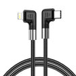 A9 30W USB-C/Type-C to 8 Pin Double Elbow Data Cable, Length:2m - 2 in 1 Cable by PMC TechLife | Online Shopping South Africa | PMC TechLife | Buy Now Pay Later Mobicred