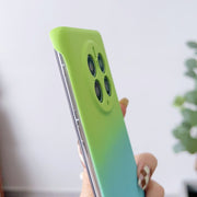For Huawei Mate 50 Pro Frameless Skin Feel Gradient Phone Case(Orange Yellow)