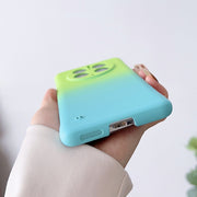 For Huawei Mate 40 Frameless Skin Feel Gradient Phone Case(Blue Black)