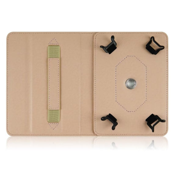 For 6 inch Rotating Universal Leather Tablet Case(Grey)