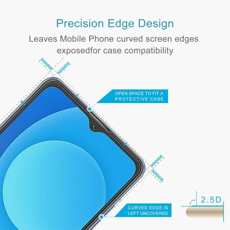 For Blackview A53 Pro 50pcs 0.26mm 9H 2.5D Tempered Glass Film - free shipping - PMC TechLife - Order now!