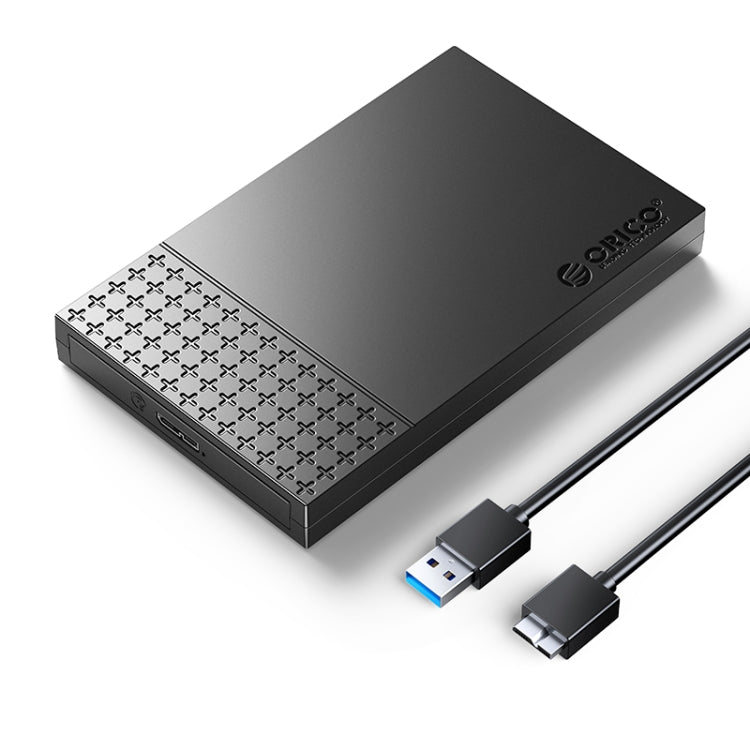 ORICO ORICO-2526U3-V1 2.5 inch USB 3.0 Micro-B Hard Drive Enclosure External Storage Case(Black) - HDD Enclosure by ORICO | Online Shopping South Africa | PMC TechLife | Buy Now Pay Later Mobicred