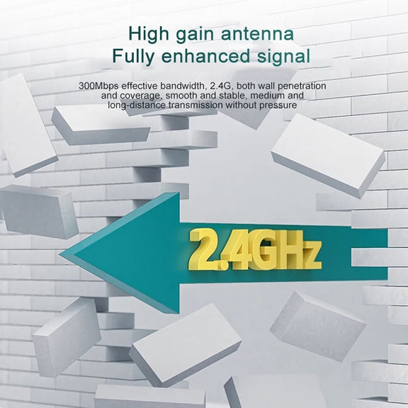 Wavlink WN578W2 300Mbps 2.4GHz WiFi Extender Repeater Home Wireless Signal Amplifier(UK Plug)