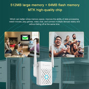 Wavlink WN578W2 300Mbps 2.4GHz WiFi Extender Repeater Home Wireless Signal Amplifier(UK Plug)