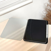 Magnetic Detachable Painted Tablet Leather Case For iPad Air 11 2024 / iPad Pro 11 2022 / 2021 / 2020 / 2018(Black and White Spots)