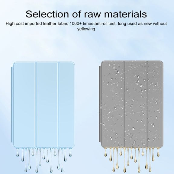 For Huawei MatePad 10.8 Detachable Rotating Leather Tablet Case(Blue)